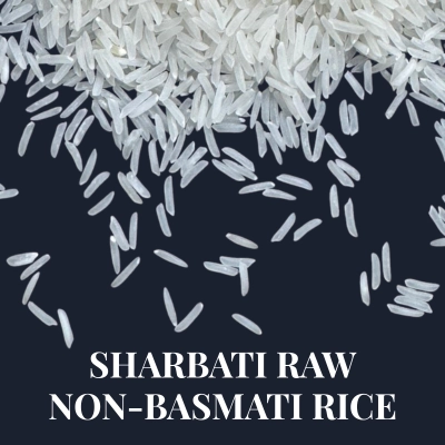 sharbati raw non-basmati rice