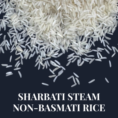 sharbati steam non-basmati rice