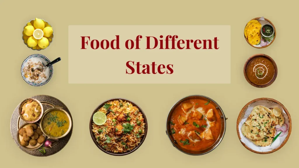 Food of Different States